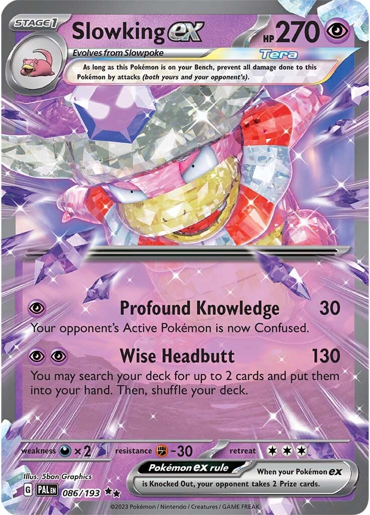Slowking ex (086/193) [Scarlet & Violet: Paldea Evolved] | Infinity Cards & Collectibles