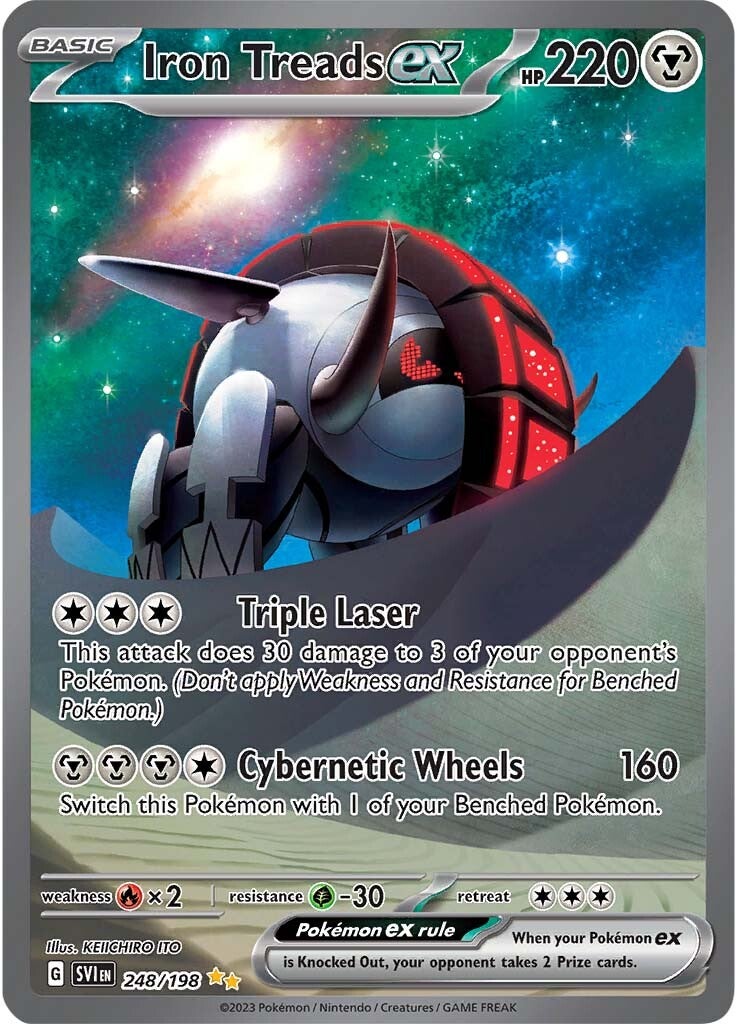 Iron Treads ex (248/198) [Scarlet & Violet: Base Set] | Infinity Cards & Collectibles