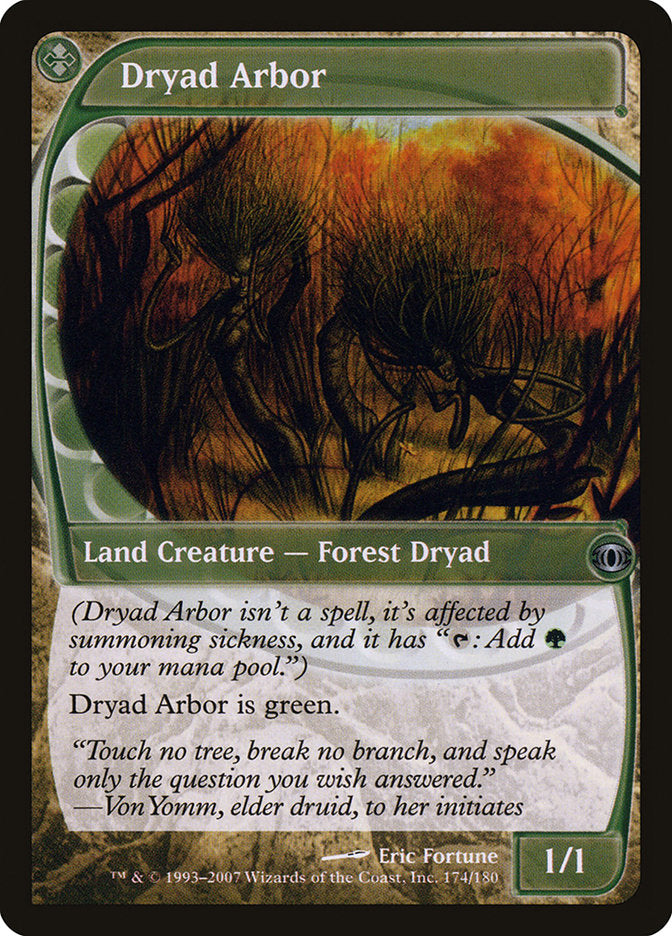 Dryad Arbor [Future Sight] | Infinity Cards & Collectibles