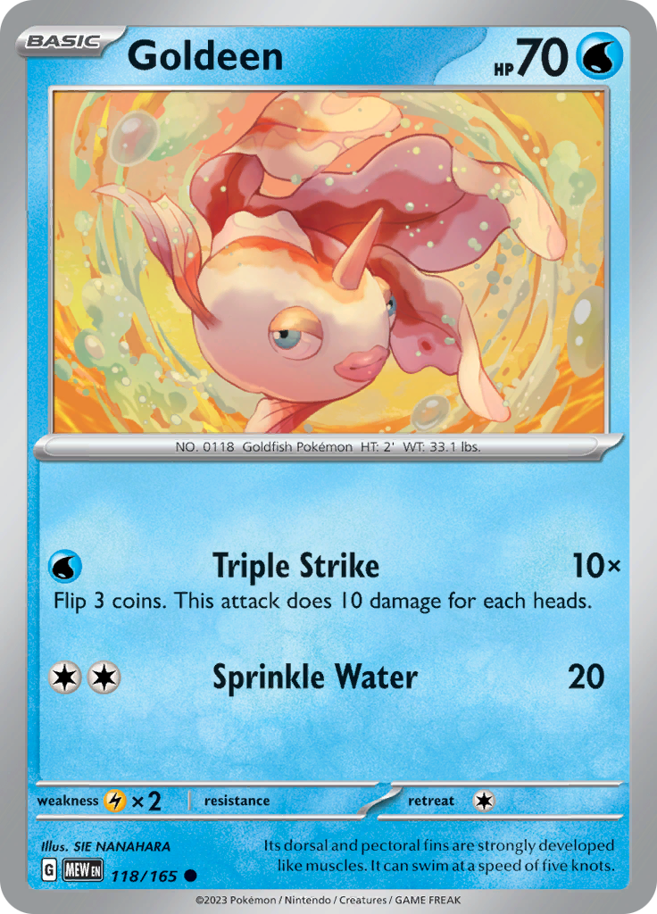 Goldeen (118/165) [Scarlet & Violet 151] | Infinity Cards & Collectibles