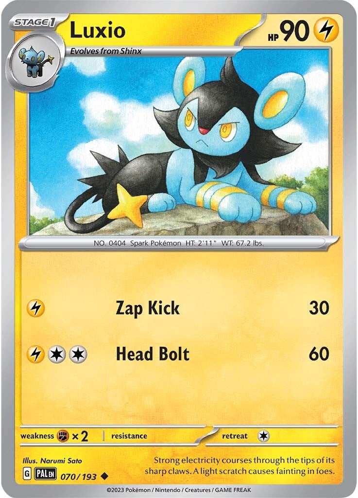 Luxio (070/193) [Scarlet & Violet: Paldea Evolved] | Infinity Cards & Collectibles