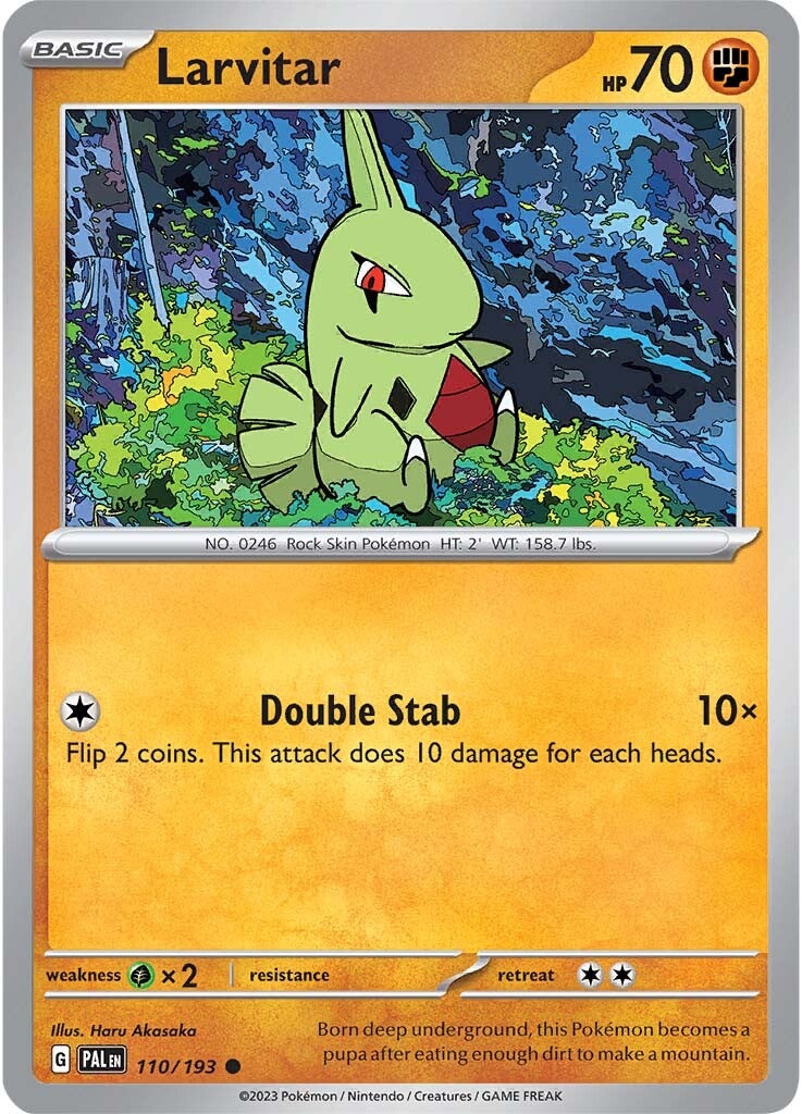 Larvitar (110/193) [Scarlet & Violet: Paldea Evolved] | Infinity Cards & Collectibles
