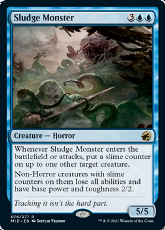 Sludge Monster [Innistrad: Midnight Hunt] | Infinity Cards & Collectibles