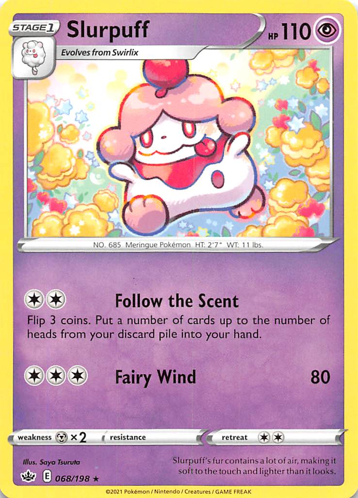 Slurpuff (068/198) [Sword & Shield: Chilling Reign] | Infinity Cards & Collectibles