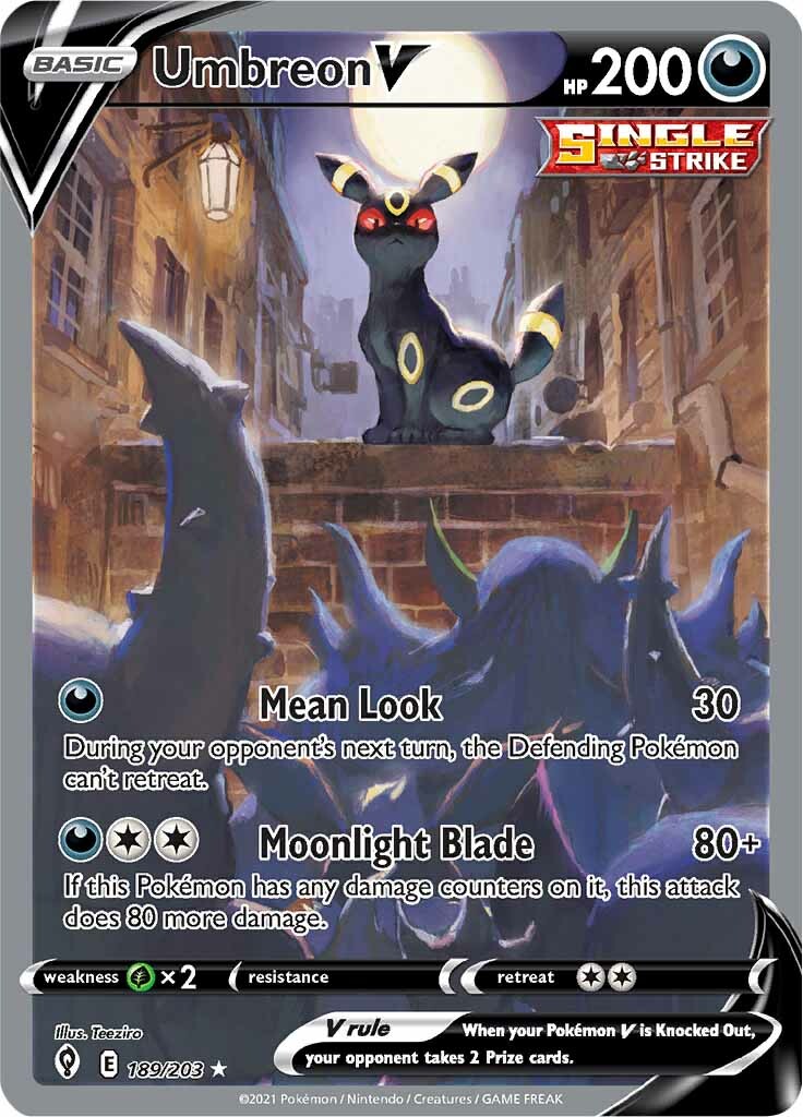 Umbreon V (189/203) [Sword & Shield: Evolving Skies] | Infinity Cards & Collectibles