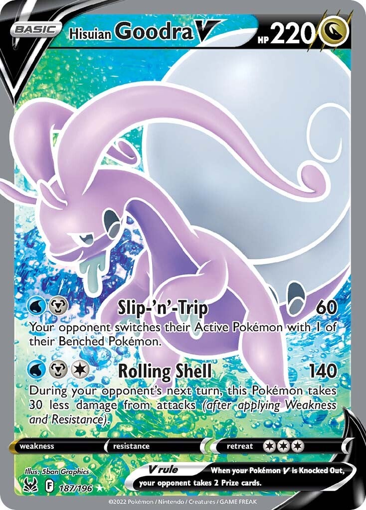 Hisuian Goodra V (187/196) [Sword & Shield: Lost Origin] | Infinity Cards & Collectibles