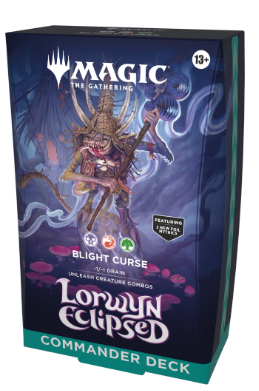 MTG - Lorwyn Eclipsed - Blight Curse Commander Deck