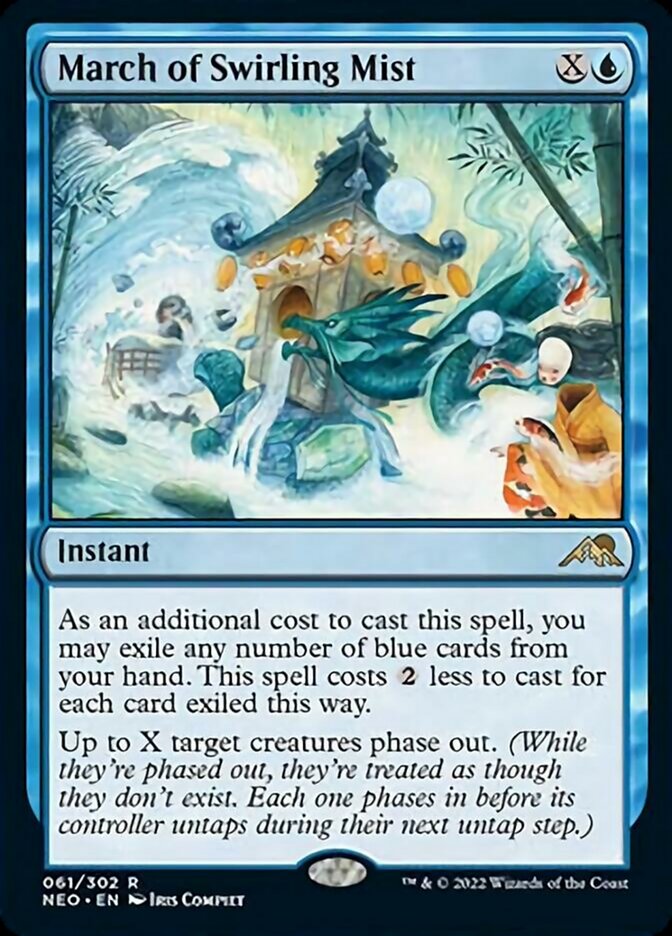 March of Swirling Mist [Kamigawa: Neon Dynasty] | Infinity Cards & Collectibles