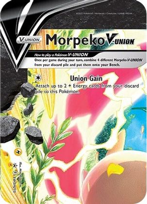 Morpeko V-UNION (SWSH215) [Sword & Shield: Black Star Promos] | Infinity Cards & Collectibles