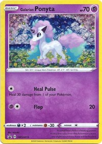 Galarian Ponyta (SWSH013) (General Mills Promo) [Sword & Shield: Black Star Promos] | Infinity Cards & Collectibles