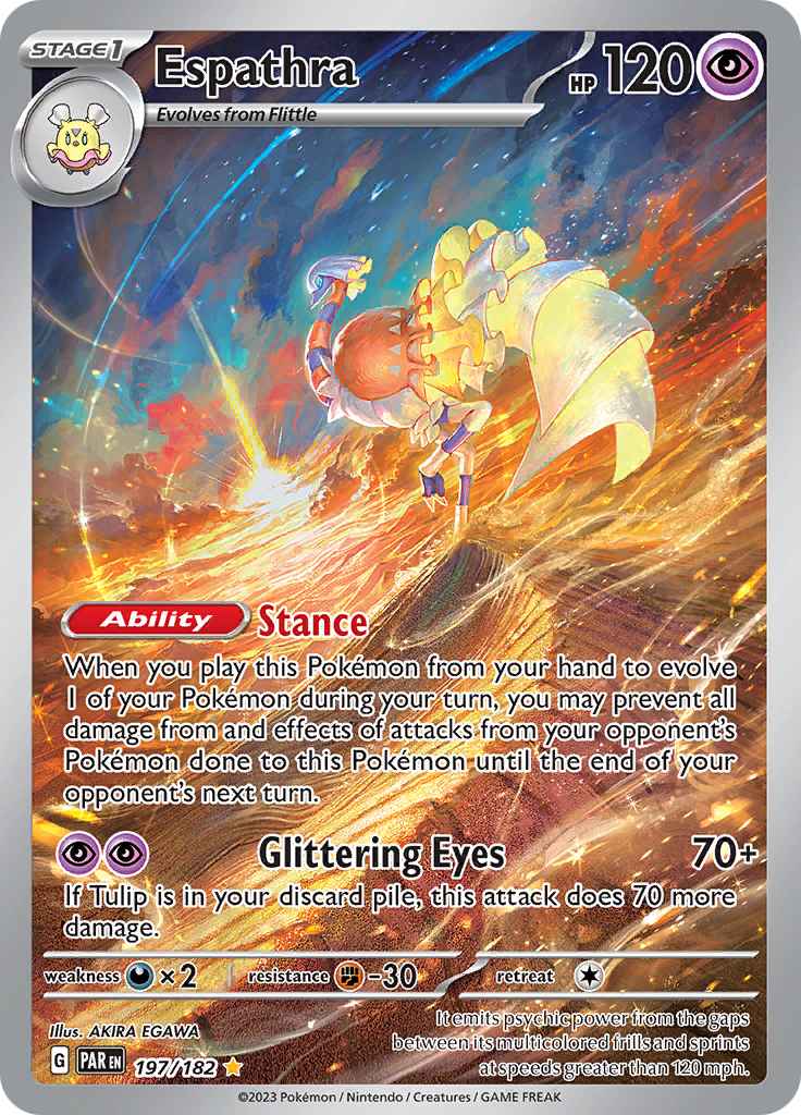 Espathra (197/182) [Scarlet & Violet: Paradox Rift] | Infinity Cards & Collectibles