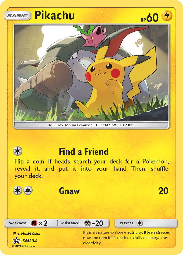 Pikachu (SM234) [Sun & Moon: Black Star Promos] | Infinity Cards & Collectibles