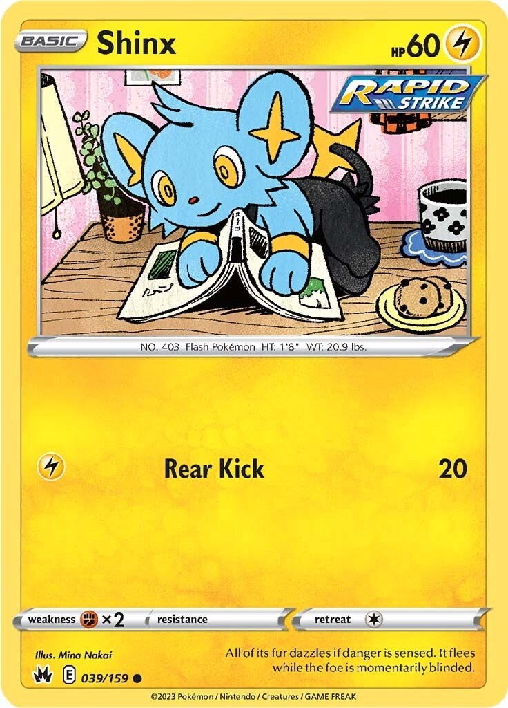 Shinx (039/159) (39) [Sword & Shield: Crown Zenith] | Infinity Cards & Collectibles