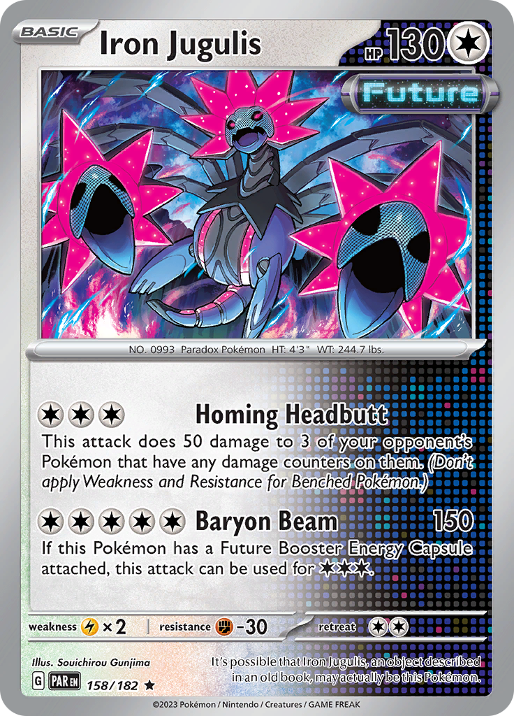 Iron Jugulis (158/182) [Scarlet & Violet: Paradox Rift] | Infinity Cards & Collectibles
