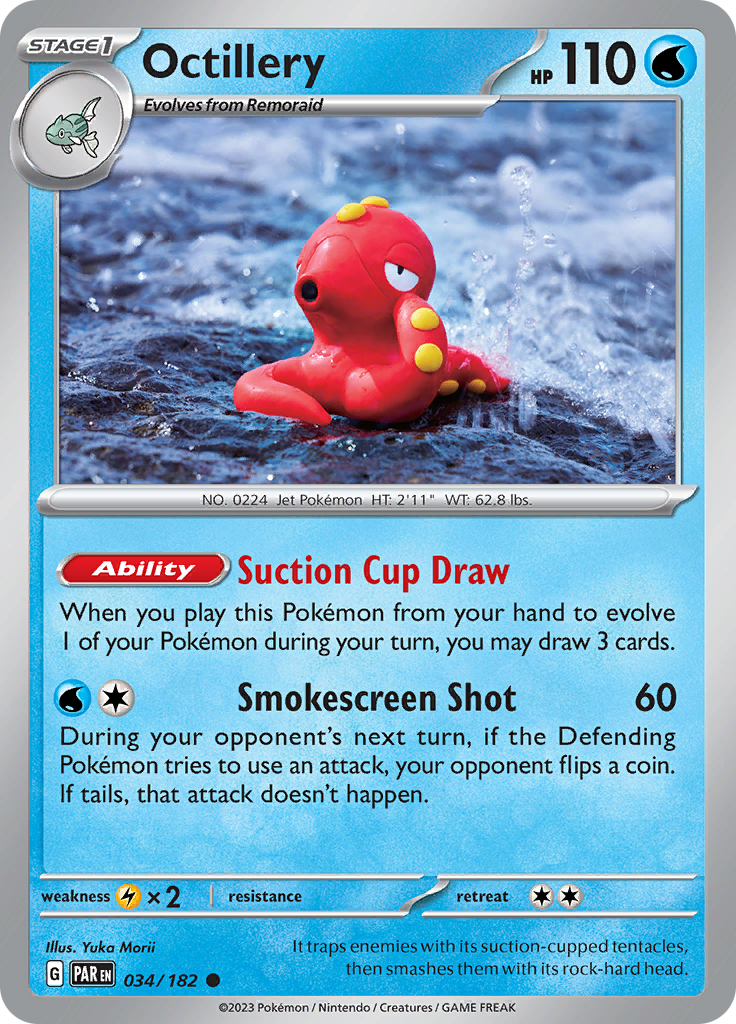 Octillery (034/182) [Scarlet & Violet: Paradox Rift] | Infinity Cards & Collectibles