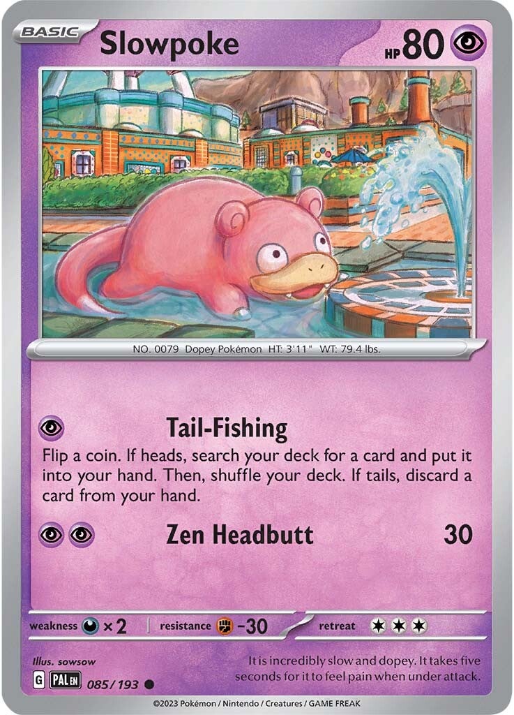 Slowpoke (085/193) [Scarlet & Violet: Paldea Evolved] | Infinity Cards & Collectibles