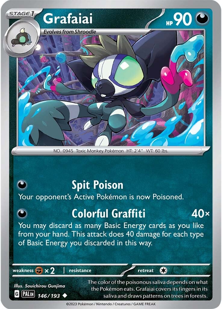 Grafaiai (146/193) [Scarlet & Violet: Paldea Evolved] | Infinity Cards & Collectibles