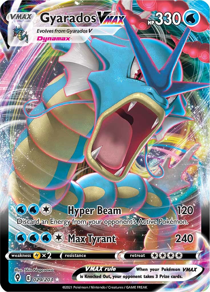 Gyarados VMAX (029/203) [Sword & Shield: Evolving Skies] | Infinity Cards & Collectibles