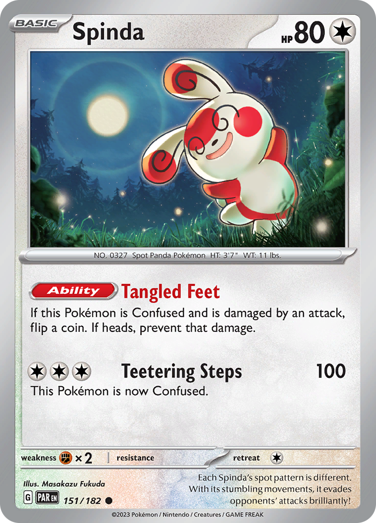 Spinda (151/182) [Scarlet & Violet: Paradox Rift] | Infinity Cards & Collectibles