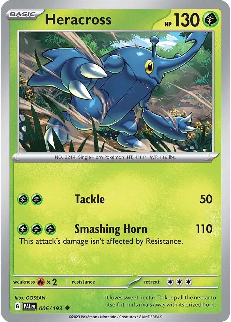 Heracross (006/193) [Scarlet & Violet: Paldea Evolved] | Infinity Cards & Collectibles