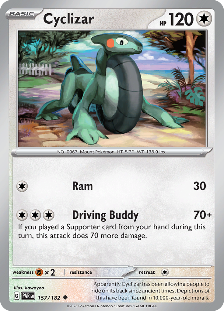 Cyclizar (157/182) [Scarlet & Violet: Paradox Rift] | Infinity Cards & Collectibles