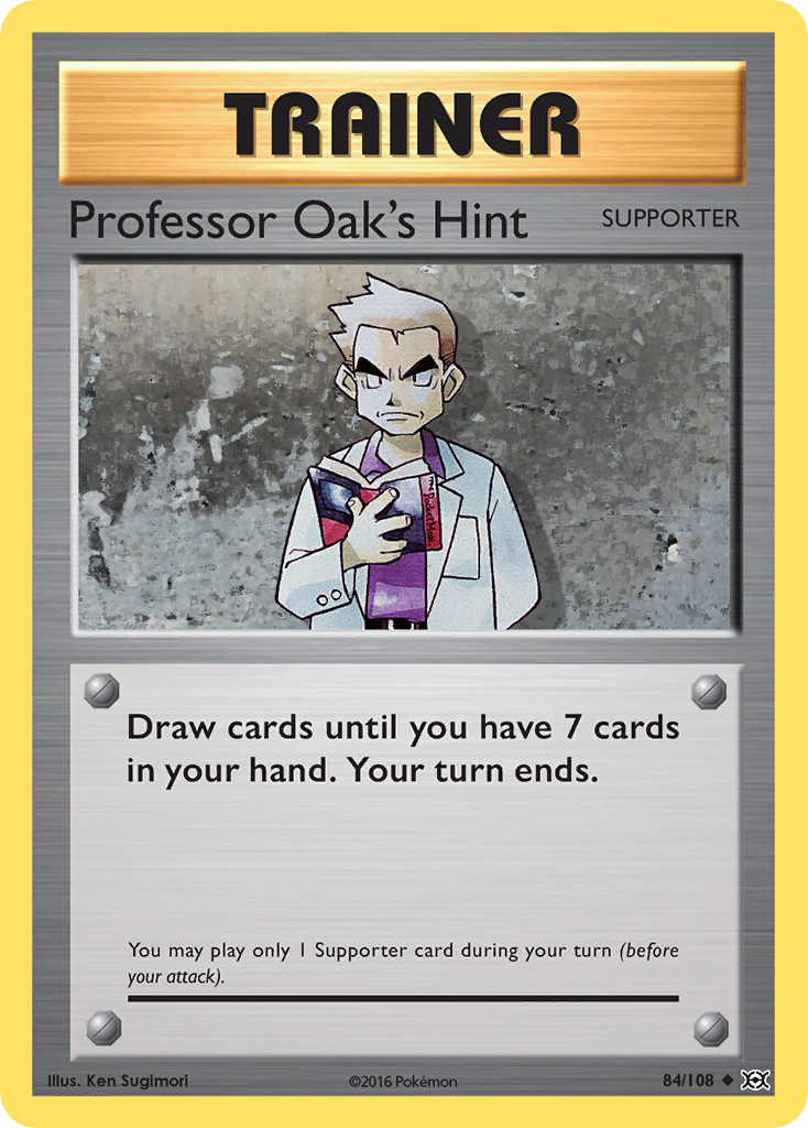 Professor Oak's Hint (84/108) [XY: Evolutions] | Infinity Cards & Collectibles