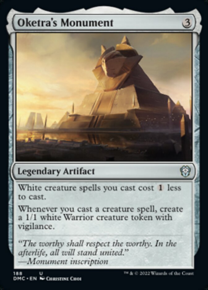 Oketra's Monument [Dominaria United Commander] | Infinity Cards & Collectibles