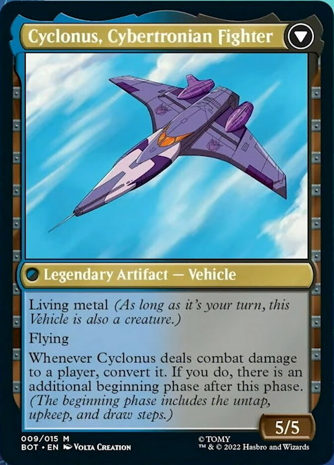 Cyclonus, the Saboteur // Cyclonus, Cybertronian Fighter [Transformers] | Infinity Cards & Collectibles