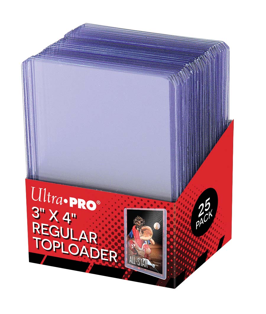 Ultra PRO: Toploader - 3" x 4" (25ct - Clear Regular) | Infinity Cards & Collectibles