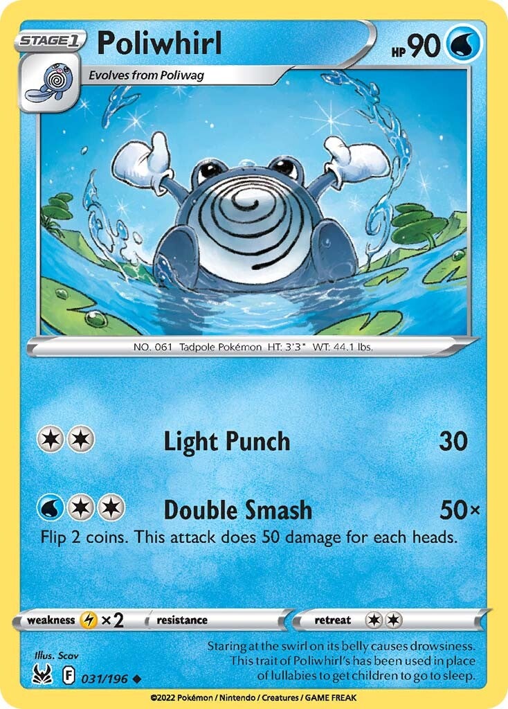 Poliwhirl (031/196) [Sword & Shield: Lost Origin] | Infinity Cards & Collectibles