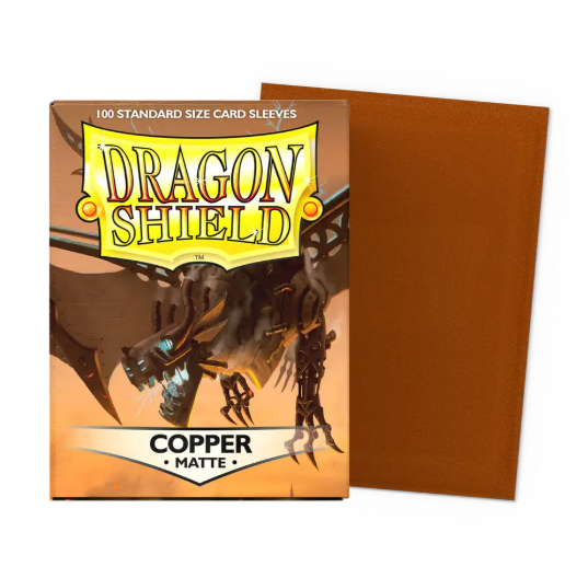 Dragon Shield Sleeves - Matte Copper 100ct