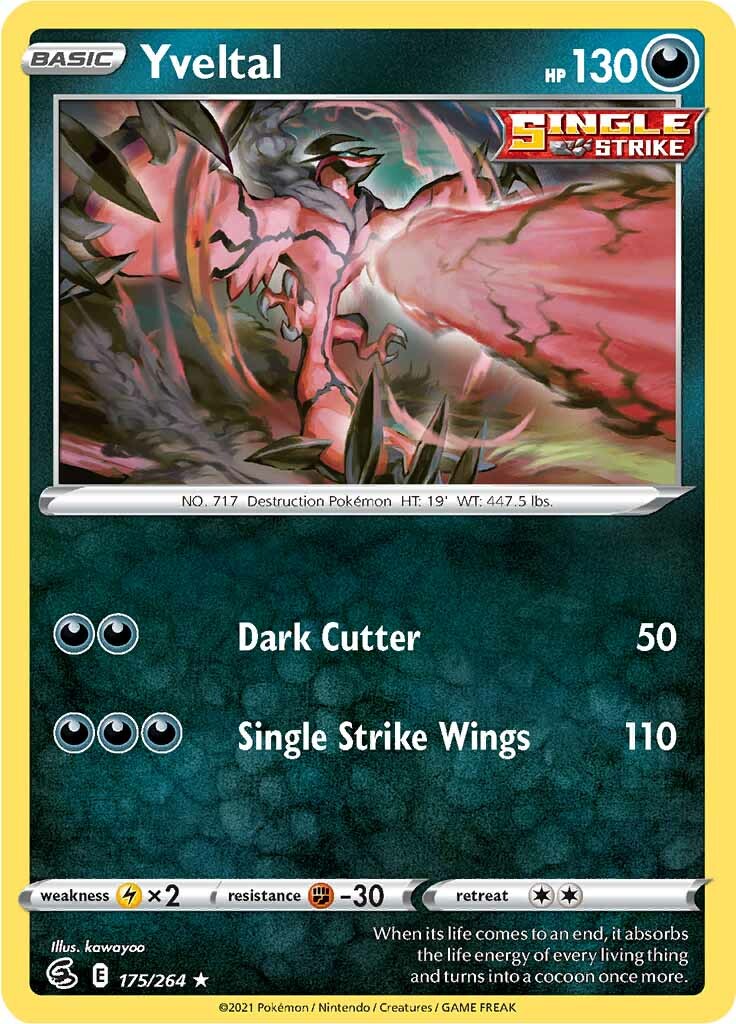 Yveltal (175/264) [Sword & Shield: Fusion Strike] | Infinity Cards & Collectibles