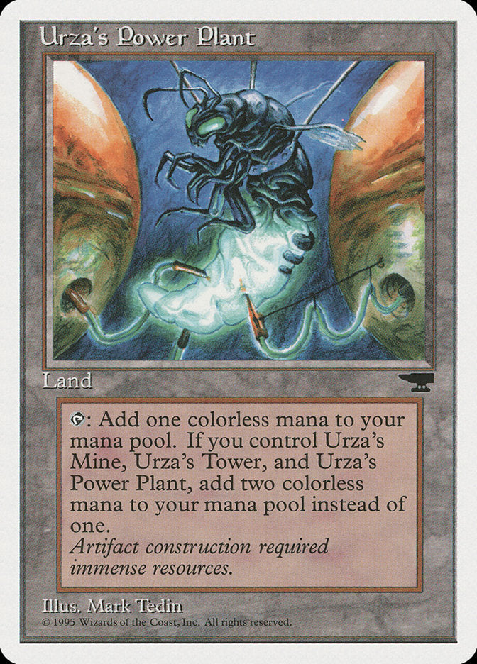 Urza's Power Plant (Insect) [Chronicles] | Infinity Cards & Collectibles