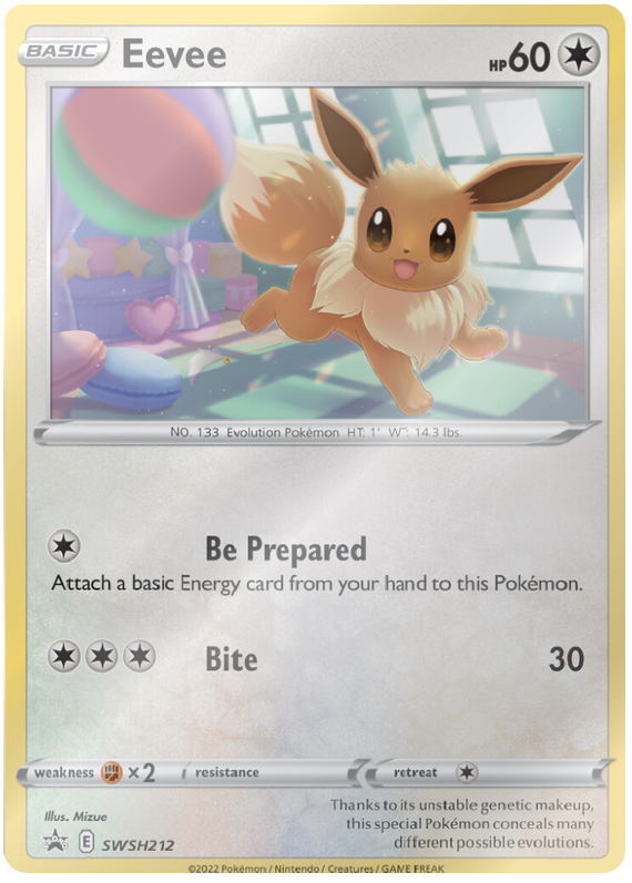 Eevee (SWSH212) [Sword & Shield: Black Star Promos] | Infinity Cards & Collectibles
