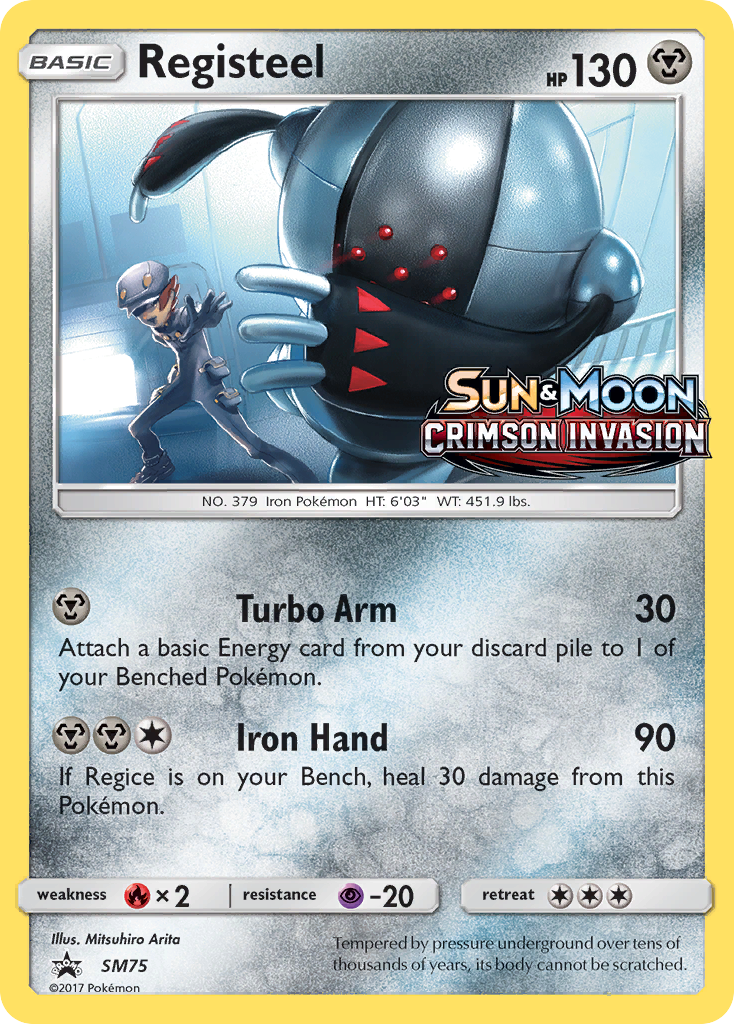 Registeel (SM75) [Sun & Moon: Black Star Promos] | Infinity Cards & Collectibles