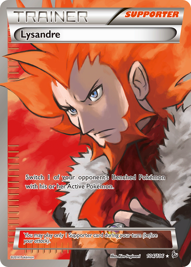 Lysandre (104/106) [XY: Flashfire] | Infinity Cards & Collectibles