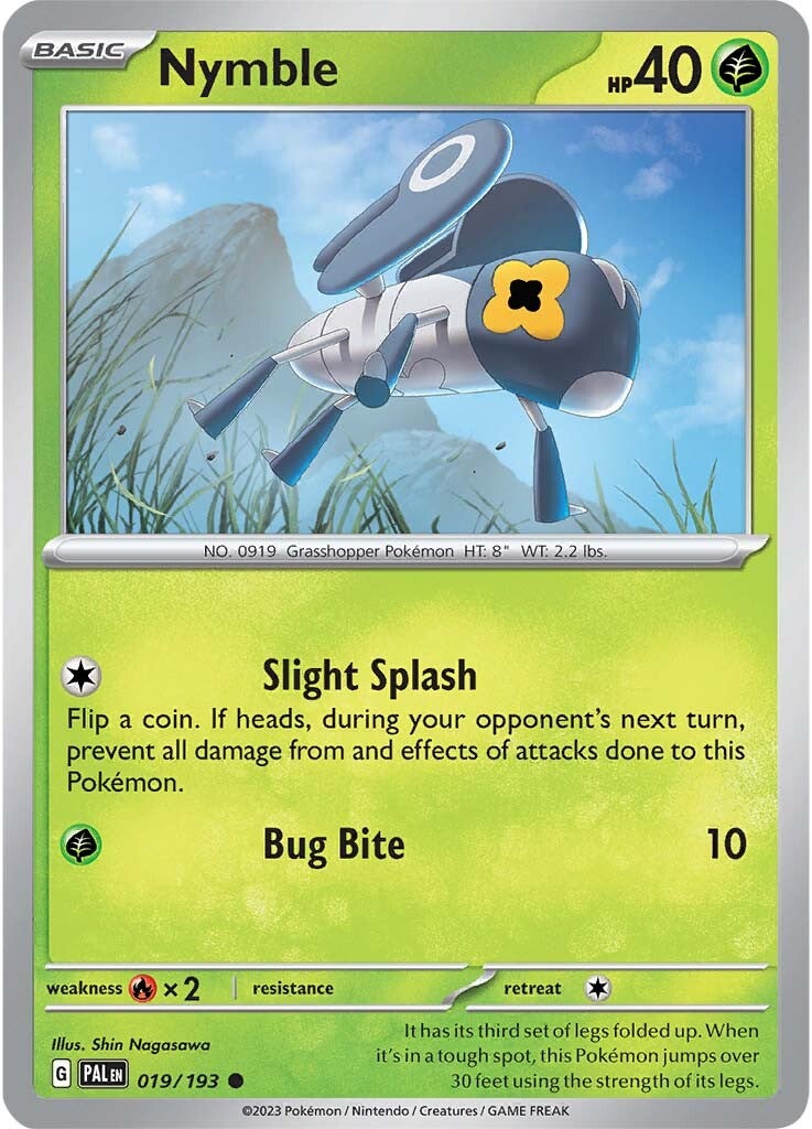 Nymble (019/193) [Scarlet & Violet: Paldea Evolved] | Infinity Cards & Collectibles