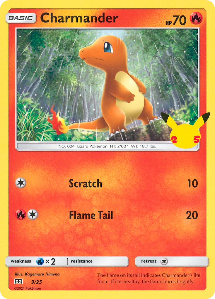 Charmander (9/25) [McDonald's 25th Anniversary] | Infinity Cards & Collectibles