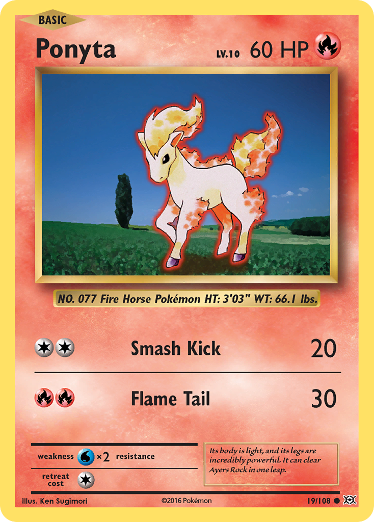 Ponyta (19/108) [XY: Evolutions] | Infinity Cards & Collectibles