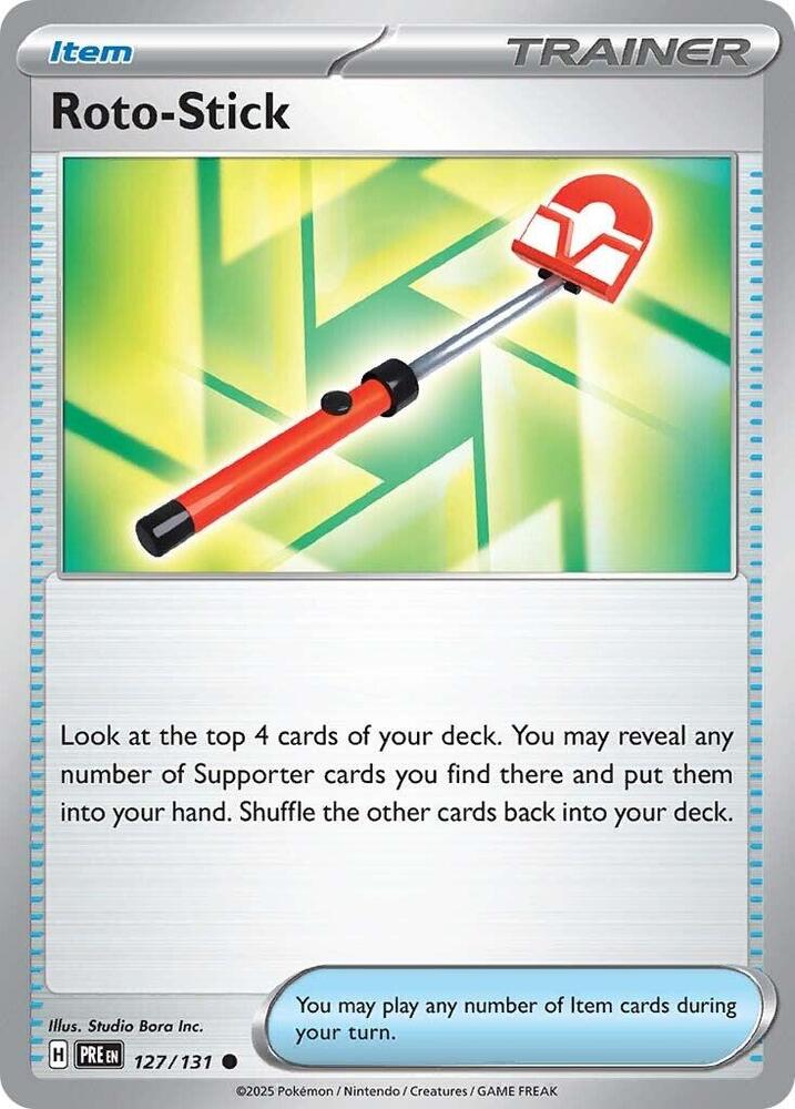 Roto-Stick (127/131) [Scarlet & Violet: Prismatic Evolutions] | Infinity Cards & Collectibles