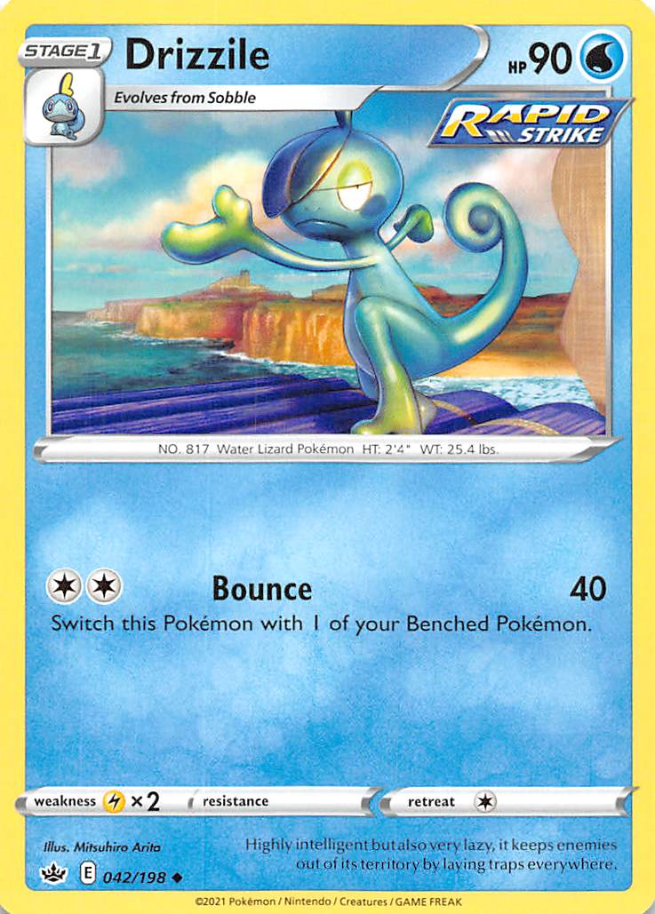 Drizzile (042/198) [Sword & Shield: Chilling Reign] | Infinity Cards & Collectibles