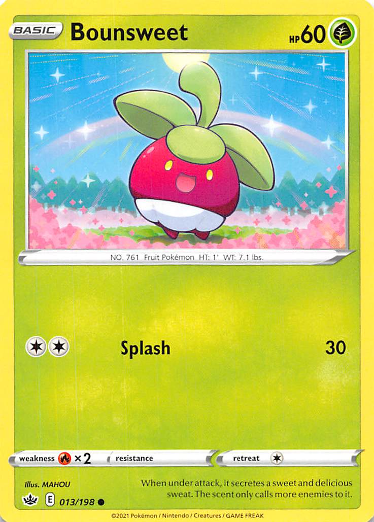 Bounsweet (013/198) [Sword & Shield: Chilling Reign] | Infinity Cards & Collectibles