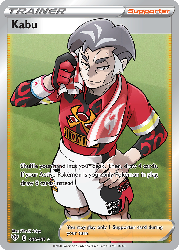 Kabu (186/189) [Sword & Shield: Darkness Ablaze] | Infinity Cards & Collectibles