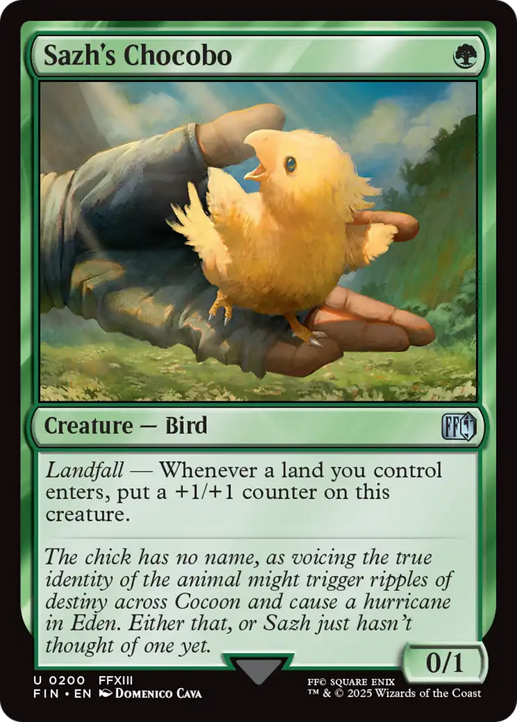 Sazh's Chocobo [FINAL FANTASY]