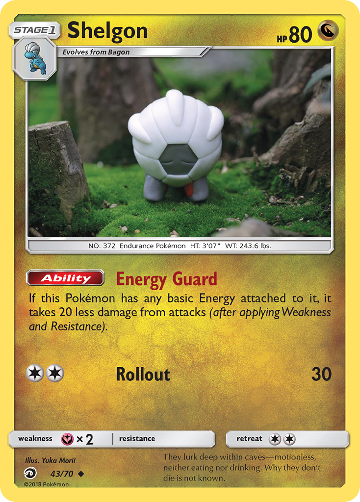 Shelgon (43/70) [Sun & Moon: Dragon Majesty] | Infinity Cards & Collectibles
