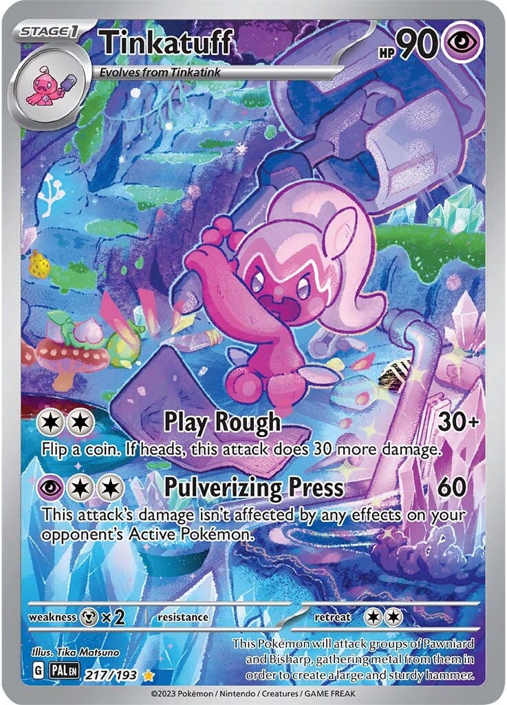 Tinkatuff (217/193) [Scarlet & Violet: Paldea Evolved] | Infinity Cards & Collectibles