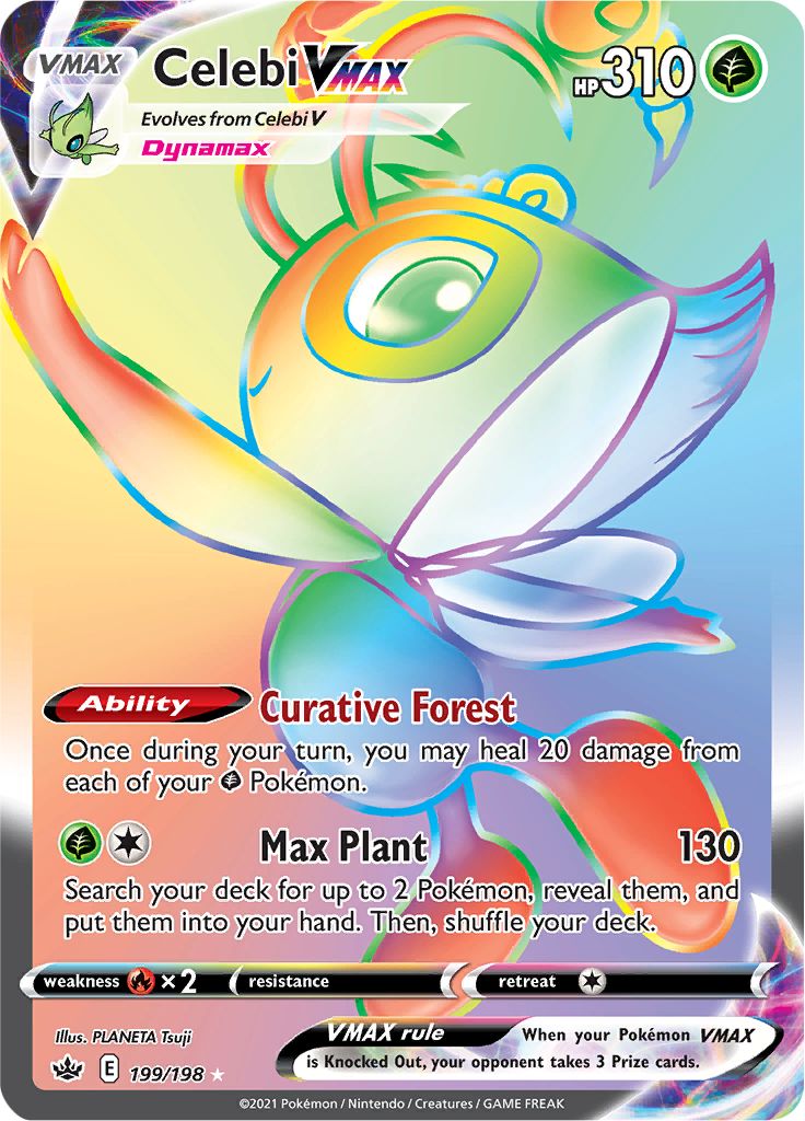Celebi VMAX (199/198) [Sword & Shield: Chilling Reign] | Infinity Cards & Collectibles