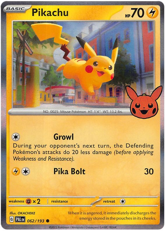 Pikachu (062/193) [Trick or Trade 2023] | Infinity Cards & Collectibles