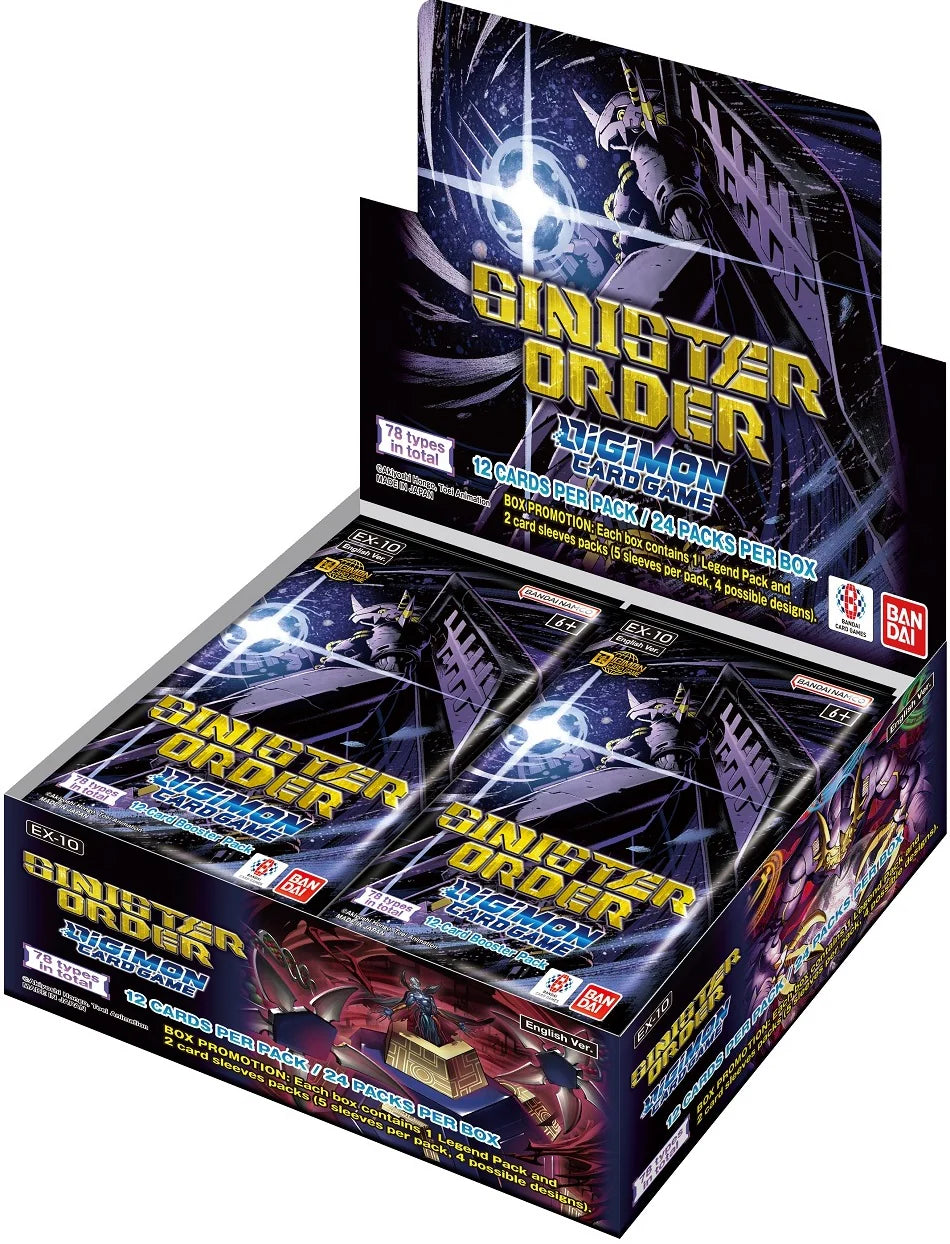 Digimon - Sinister Order - Booster Box