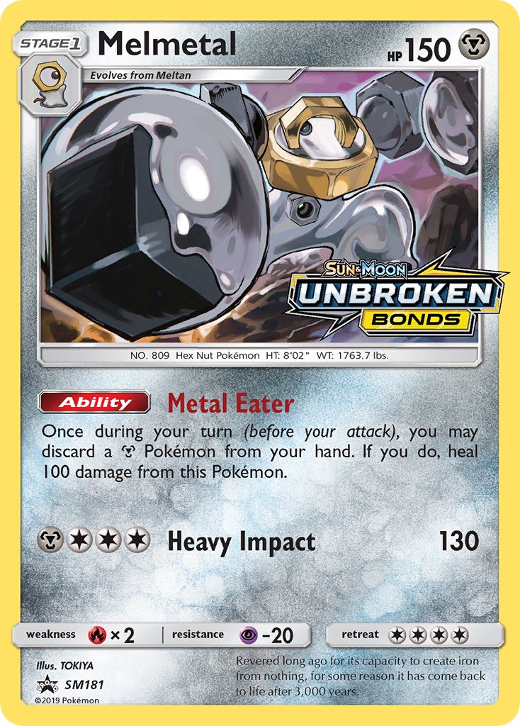 Melmetal (SM181) [Sun & Moon: Black Star Promos] | Infinity Cards & Collectibles